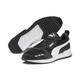 Sneaker PUMA "R78 Runner Erwachsene" Gr. 37, schwarz-weiß (black white) Schuhe Puma