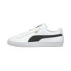 Sneaker PUMA "Basket Classic XXI Sneaker Erwachsene", Gr. 37, schwarz-weiß (weiß schwarz), Obermaterial: Leder; Futter: Textil; Innensohle: Textil; Laufsohle: Gummi, Schuhe