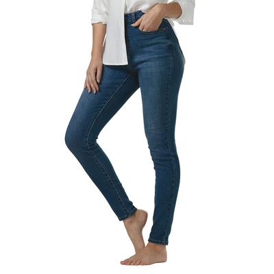 K Jordan High-Rise Skinny Jean (Size 8-Long) Medium Vintage Wash, Cotton,Polyester,Elastine
