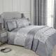 Eden Jacquard DUVet Set Silver