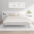vidaXL Tête de lit avec armoires Blanc Bois d'ingénierie