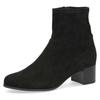 Stiefelette CAPRICE, Damen, Gr. 38, schwarz, Textil, elegant, Schuhe, Blockabsatz, Businessschuh mit praktischem Innenreißverschluss