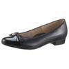 Pumps ARA "BARI", Damen, Gr. 8,5 (42,5), blau (dunkelblau), Glattleder, Lackleder, elegant, Schuhe Ballerina, mit Lackspitze