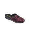 Pantoffel FISCHER, Damen, Gr. 43, rot (bordeaux), Synthetik, Schuhe