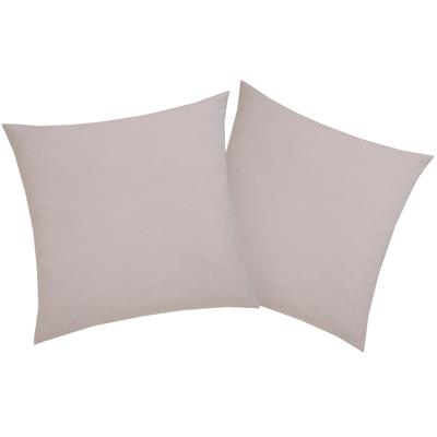 Kissenbezüge HOME AFFAIRE "Cremona2", grau, B:80cm L:80cm, Jersey, Obermaterial: 100% Baumwolle, Kissenbezüge, Kissenbezug in diversen Größen, STANDARD 100 by OEKO-TEX zertifiziert Image