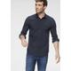 Langarmhemd TOMMY JEANS "Sabim Stretch Hemd Shirt" Gr. S (46), N-Gr, schwarz (black iris) Herren Hemden Langarm