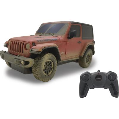 RC-Auto JAMARA "Jeep Wrangler Rubicon 1:24 Muddy 2,4GHz" Fernlenkfahrzeuge rot Kinder Altersempfehlung