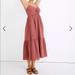 Madewell Dresses | Madewell Midi, Size 2, Nwt | Color: Pink | Size: 2