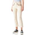 Desigual Womens Denim_Jerry Jeans, White, 40