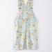 American Eagle Outfitters Dresses | American Eagle Denim Overall Sunflower Dress Size Small | Color: Blue/Yellow | Size: S