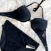 Victoria's Secret Swim | 36b Xl Halter Bombshell Add 2 Cups Swimsuit Set Bikini Swim Top + Bottoms New | Color: Black/Gold | Size: Xl