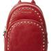 Michael Kors Bags | Michael Kors Abbey Medium Frame Out Studded Leather Backpack | Color: Red | Size: Os