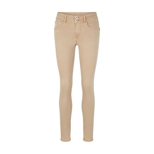 TOM TAILOR Damen Alexa Skinny Jeans, braun, Gr. 34/32