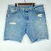 Levi's Shorts | Levi's 501 Ct Size 42 Distressed Blue Denim Button Fly Shorts Men's | Color: Blue | Size: 42