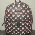 Disney Bags | Disney Minnie Mouse Logo Large Backpack Bag Great For Travel School And More | Color: Black/Red | Size: Os