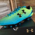 Under Armour Shoes | Mens Under Armour Soccer Cleats | Color: Blue/Yellow | Size: 7.5