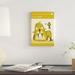 East Urban Home 'W Is for Walrus' Graphic Art on Wrapped Canvas, Cotton in Green/White/Yellow | 12 H x 8 W x 0.75 D in | Wayfair