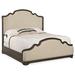 Hooker Furniture La Grange Low Profile Standard Bed Wood & /Upholstered/Polyester in Brown | 72 H x 66 W x 90 D in | Wayfair 6960-90850-89