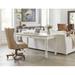 Hooker Furniture Traditions Computer Desk Wood in White/Black | 31.5 H x 60 W x 30 D in | Wayfair 5961-10460-02