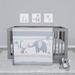 Sammy & Lou Ellie & Friends 4 Piece Crib Bedding Set Polyester in Gray | Wayfair 55570