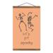 The Holiday Aisle® Let"s Get Spooky Hanging Print On Canvas in Black/Orange | 18 H x 12 W x 0.63 D in | Wayfair FFA4D4349DED4A219184726EF67FD25B