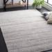 Gray/White 108 x 72 x 0.39 in Indoor Area Rug - Ebern Designs Tiaisha Handmade Tufted Area Rug in Gray/Ivory | 108 H x 72 W x 0.39 D in | Wayfair