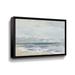 Highland Dunes Stormy Morning - Painting on Canvas Canvas, Glass in Blue/Brown/Gray | 12 H x 18 W x 2 D in | Wayfair