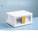 Rebrilliant Plastic Box Plastic in White/Yellow | 9.44 H x 18.7 W x 13.97 D in | Wayfair 93F05D4F4DC44E87873CE6DD43E7F30A