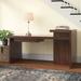 Lark Manor™ Alonta Computer Desk Wood in Brown | 66 W x 28 D in | Wayfair 2E08105572FC424495AF8732C469C548