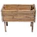 Arlmont & Co. Keriana Wood Elevated Planter Wood in Brown | 20 H x 25 W x 12 D in | Wayfair 955A536E6D5245CEB5C0B27206065682