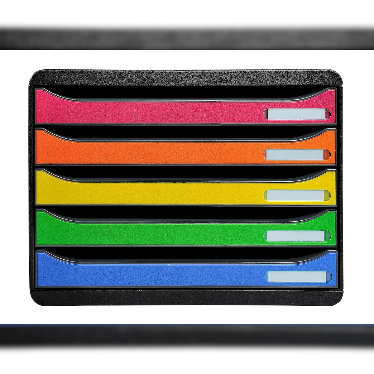 Exacompta 308798D 1x BIG-BOX PLUS QUER MAXI mit 4 Schubladen - Regenbogen Image