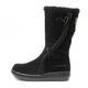 Rocket Dog Slope Womens Black Suede Calf Boot - Size 3 UK - Black