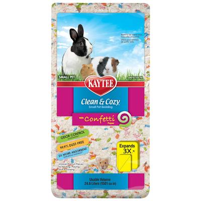 Kaytee Clean & Cozy Confetti Bedding, 24.6 Liters