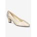 Women's Ballari Pump by Easy Street in Soft Gold (Size 9 1/2 M)