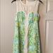 Lilly Pulitzer Dresses | Lilly Pulitzer Sofia Dandelion Yellow Shift Dress | Color: Green/Yellow | Size: 2
