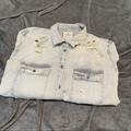 American Eagle Outfitters Jackets & Coats | Aeo Grey Distressed Denim/Jean Jacket | Color: Gray | Size: M