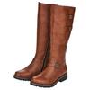 Winterstiefel REMONTE, Damen, Gr. 40, XL-Schaft, braun, Lederimitat, klassisch, Schuhe, Blockabsatz, Langschaftstiefel, Wechselfußbett, XL-Schaft