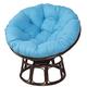 MHUQIA Swing Egg Chair Cushion Replacement, Large Hanging Chair Cushion Only, Waterproof Sun-Resistant Durable Garden Hammock Chair Cushion, Basket Chair Cushion (A 100x100cm)