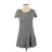 Forever 21 Casual Dress - A-Line: Gray Dresses - Women's Size Small