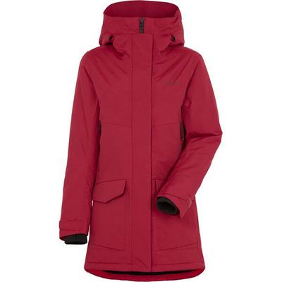 DIDRIKSONS Damen Jacke FRIDA WNS PARKA 6, Größe 34 in Rot