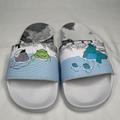 Adidas Shoes | Adidas X Disney Pixar Adilette Lite Men/Women Sz: 6 Slides Monsters Inc. Gx0995 | Color: Blue/White | Size: 6