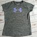 Under Armour Shirts & Tops | Girls Under Armour Tee. Guc. Size Large | Color: Gray/Purple | Size: Lg