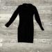 Zara Dresses | Black Zara Longsleeve Polo Dress | Color: Black | Size: M