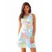 Lilly Pulitzer Dresses | Euc Lilly Pulitzer Felicity Fit And Flare Dress S | Color: Pink/White | Size: S