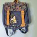 Disney Bags | Disney Store Pocahontas Animators Collection Backpack School Bag Tote Denim | Color: Blue/Tan | Size: Os