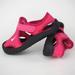 Nike Shoes | Nike Sunray Protect Toddlers Sandal Girls Shoes | Color: Black/Pink | Size: 8g