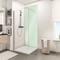 Schulte Duschrückwand Decodesign, Hochglanz, Light-Grün, 150 x 255 cm grün Küchenrückwände Küche Ordnung