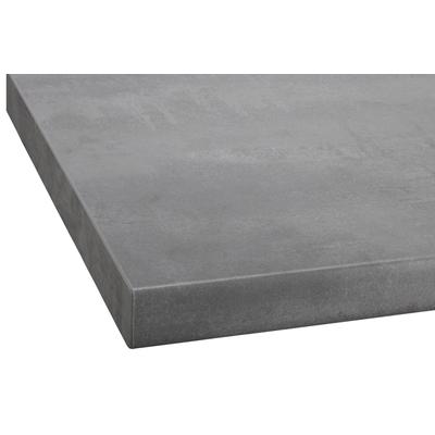 Arbeitsplatte WIHO KÜCHEN "Flexi 38", grau (beton grau), B:50cm H:3,8cm T:60cm, Tischplatten, 38 mm stark Image