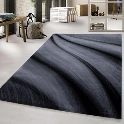 Teppich AYYILDIZ TEPPICHE "Miami 6630" Gr. 6, grau, B:200cm H:12mm L:290cm, Kunstfaser, Teppiche, Läufer, Kurzflor, Wohnzimmer Image