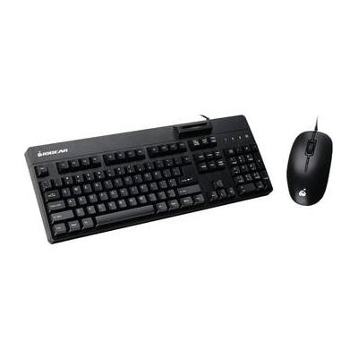 IOGEAR Keyboard with CAC Reader & Mouse GKBSR202TAAKIT